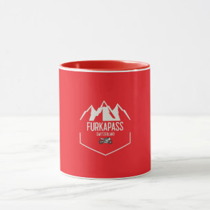 Furka Pass Schweiz Tasse