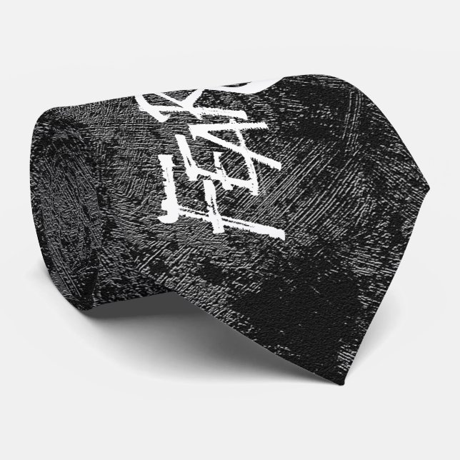 Furless (Hockey) Neck Tie Krawatte (Gerollt)