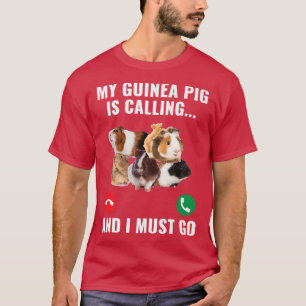 Furnier Kartoffeln Haustiere meine Guinea Schwein  T-Shirt