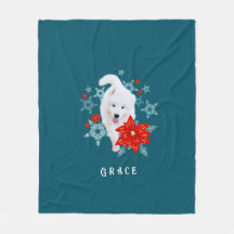 Furore Christmas Dog Samoyed personalisiert