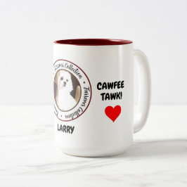 Furrever Cawfee Tawk personalisierte Kaffee Tasse