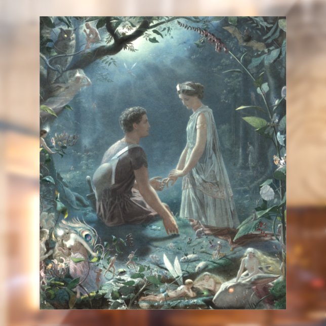 Furries: Shakespeares Sommernachtstraum Fensteraufkleber (Blatt 2)