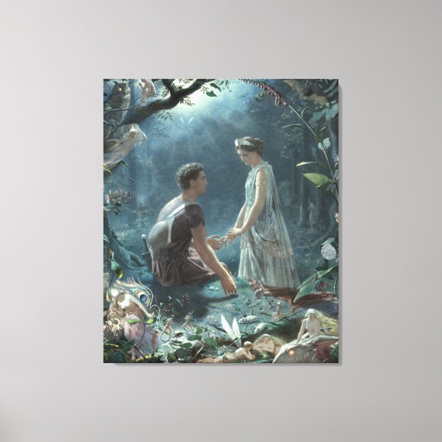 Furries: Shakespeares Sommernachtstraum Leinwanddruck (Vorderseite)