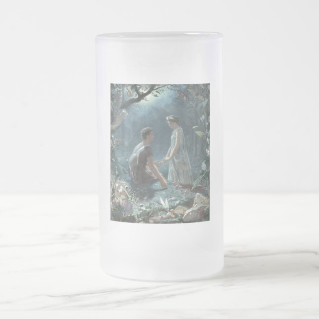 Furries: Shakespeares Sommernachtstraum Mattglas Bierglas (Mittel)