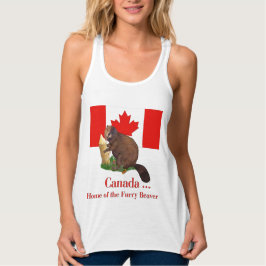 Furry Beaver Tank Top