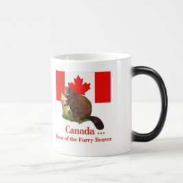 Furry Beaver Verwandlungstasse