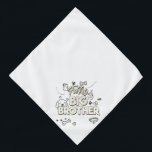 Furry Big Brother Dog Baby Ankündigung Halstuch<br><div class="desc">Verkünden Sie eine Schwangerschaft mit Hunden! Lass Deinem hübschen Hund die Schwangere zu deinem Mann zu brechen, indem er unseren Furry Big Brother Baby Announcement Dog Bandana trägt. Machen Sie sich fertig und es wird die niedliche Hundeschwangerschaftsankündigung aller Zeiten sein. Die Hunde-Babybandana ist auch ideal, um als Baby-Überraschungs-Prop für Fotos...</div>