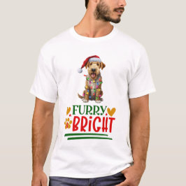 Furry & Bright Airedale Terrier T-Shirt