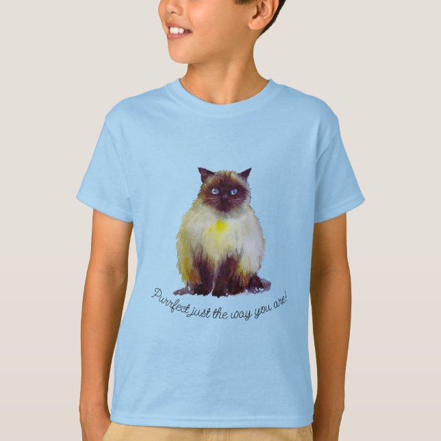 Furry Cat T - Shirt (Vorderseite)