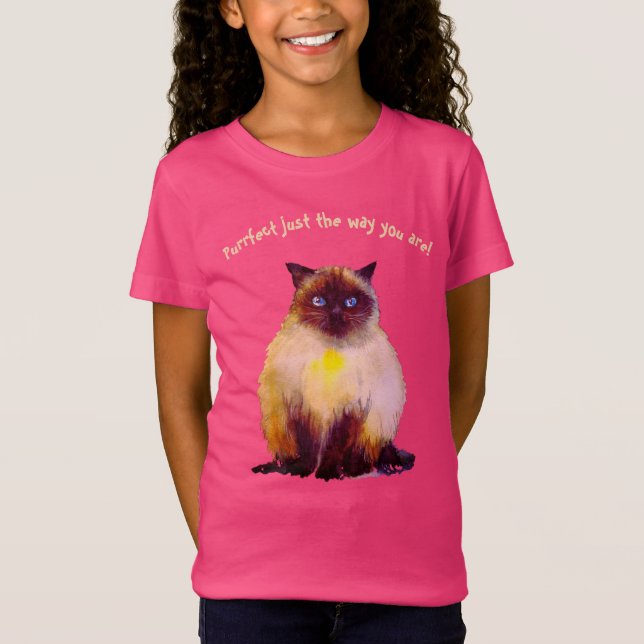 Furry Cat T - Shirt (Vorderseite)
