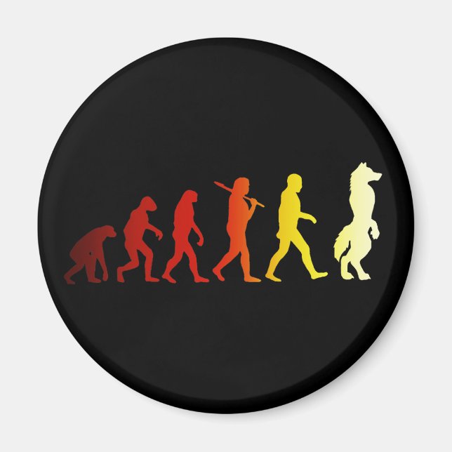 Furry-Evolution Magnet (Vorne)