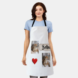 Furry Friend, Loving Mom – Personalized Apron Schürze