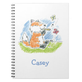 Furry Friends Music Spiral Notebook Notizblock