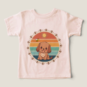 Furry Friends: Niedliches Hunde-T-Shirt für Kleine