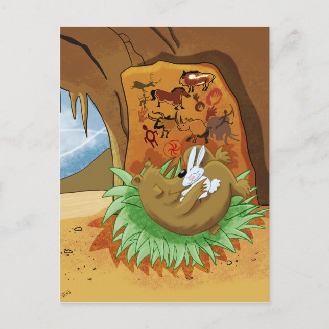 Furry Friends Postkarte (Vorderseite)