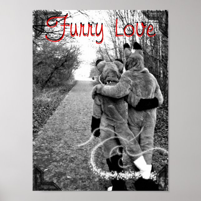 Furry Liebe Poster (Vorne)
