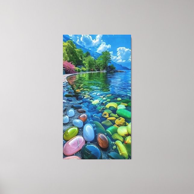 Furry Memories – Custom Canvas Portraits Leinwanddruck (Vorderseite)