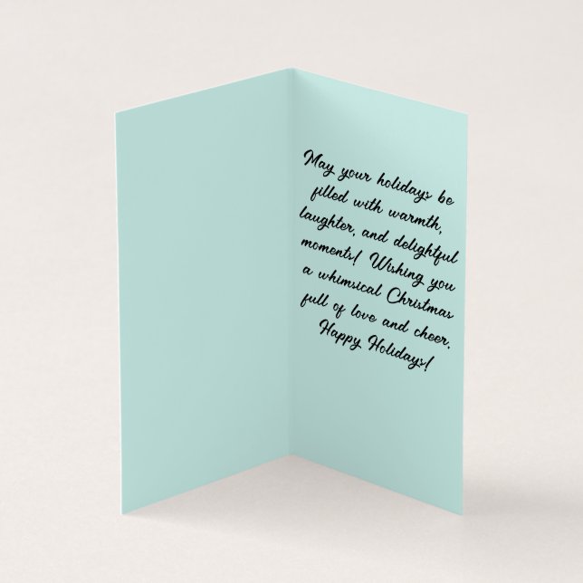 Furry Tidings of Joy! (Innenseite)