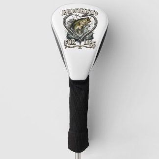Fürs Leben an den Bass-Angelsport gebunden Golf Headcover