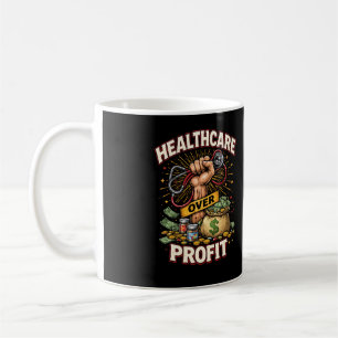 Fürsorge vor Profit Kaffeetasse