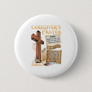 Fürsorger Gebet Christliche Cross Faith Hope Liebe Button