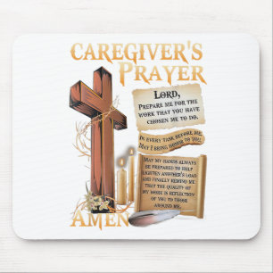 Fürsorger Gebet Christliche Cross Faith Hope Liebe Mousepad