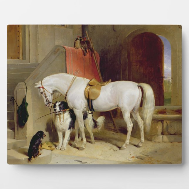 Fürst George's Favoriten (Öl auf Leinwand) Fotoplatte (Vorderseite)