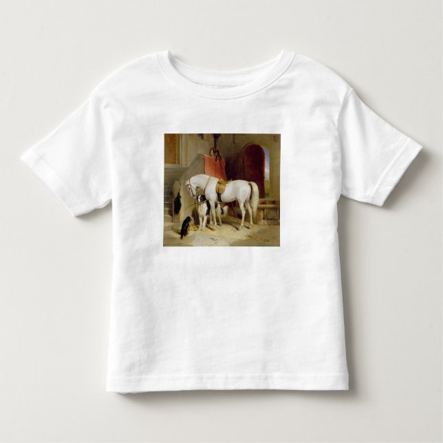 Fürst George's Favoriten (Öl auf Leinwand) Kleinkind T-shirt (Vorderseite)