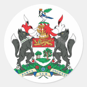 Fürst, Kanada Runder Aufkleber