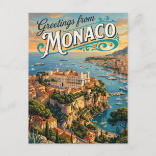 Fürstenpalast von Monaco Monaco Postkarte