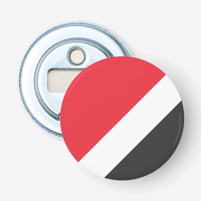 Fürstentum Sealand Flag Flaschenöffner (Vorderseite)