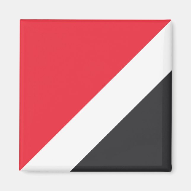 Fürstentum Sealand Flag Magnet (Vorne)