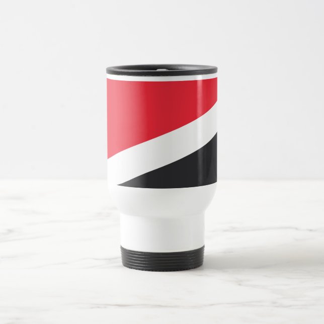 Fürstentum Sealand Flag Reisebecher (Mittel)