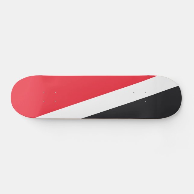 Fürstentum Sealand Flag Skateboard (Horizontal)