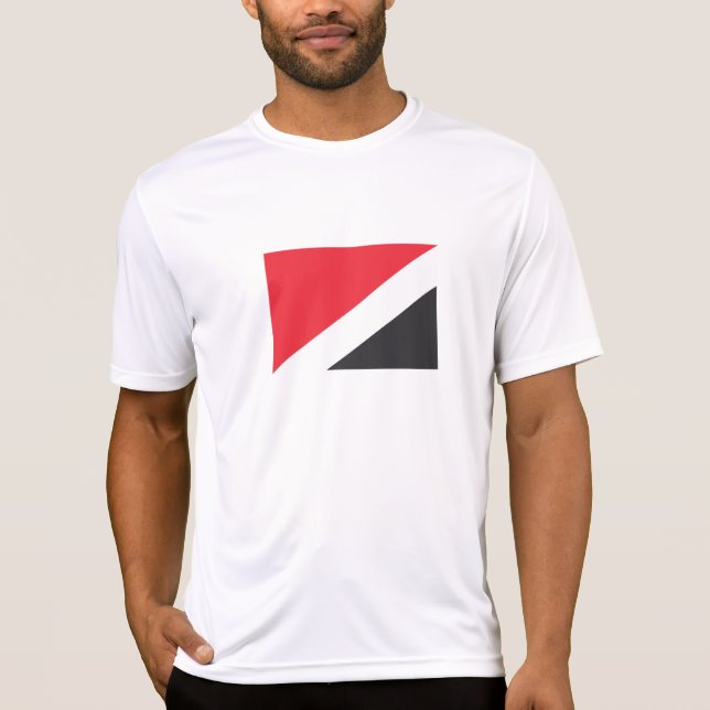 Fürstentum Sealand Flag T-Shirt (Vorderseite)