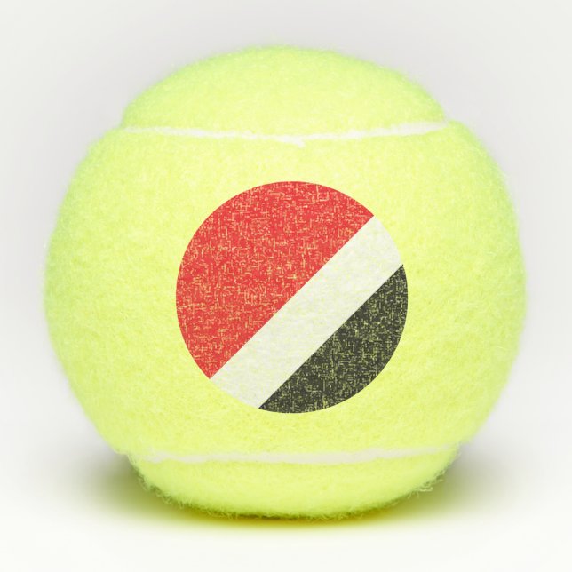 Fürstentum Sealand Flag Tennisbälle (Vorderseite)