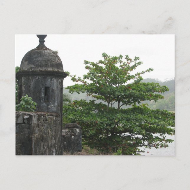 Fürte San Fernando, Portobelo, Panama Postkarte (Vorderseite)