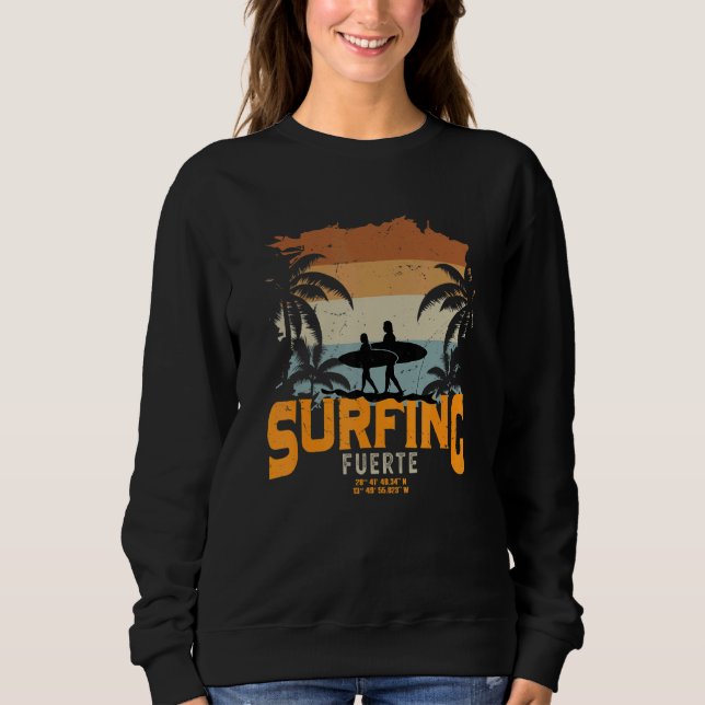 Fürte Surfing 2 Sweatshirt (Vorderseite)