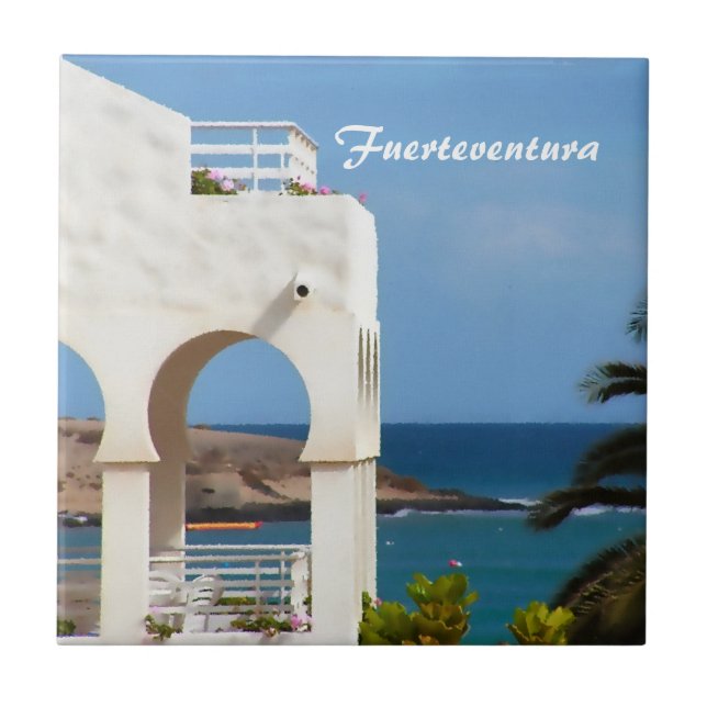 Fürteventura Cork Untersetzer (Vorderseite)