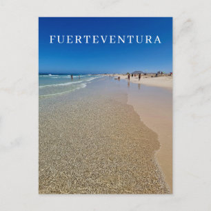 Fürteventura Strandblick Postkarte