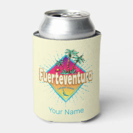 Fürteventura Surfer Kanarische Inseln Vintag Dosenkühler