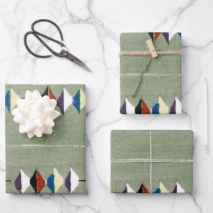 Furuya Korin Vintag Japanisch Woodblock Print Geschenkpapier Set