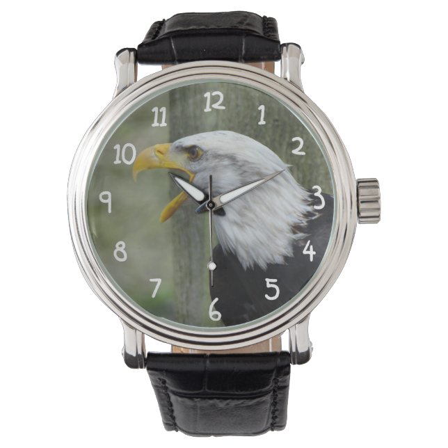 Fury Bald Eagle Armbanduhr (Vorderseite)