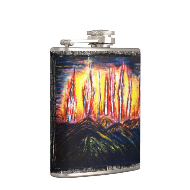 Fury Fires Flachmann (Rechts)