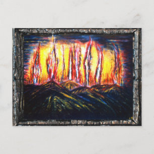Fury Fires Postkarte