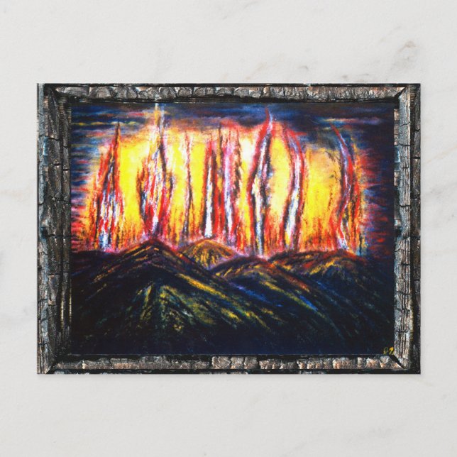 Fury Fires Postkarte (Vorderseite)