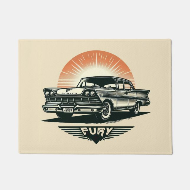 Fury Fußmatte (Vorderseite)