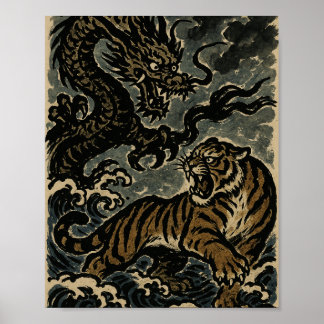 Fury of the East: Tiger und Dragon Duel Poster