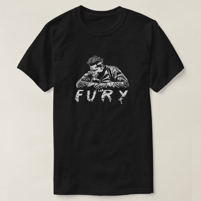 Fury War Film White Essential T - Shirt (Design vorne)