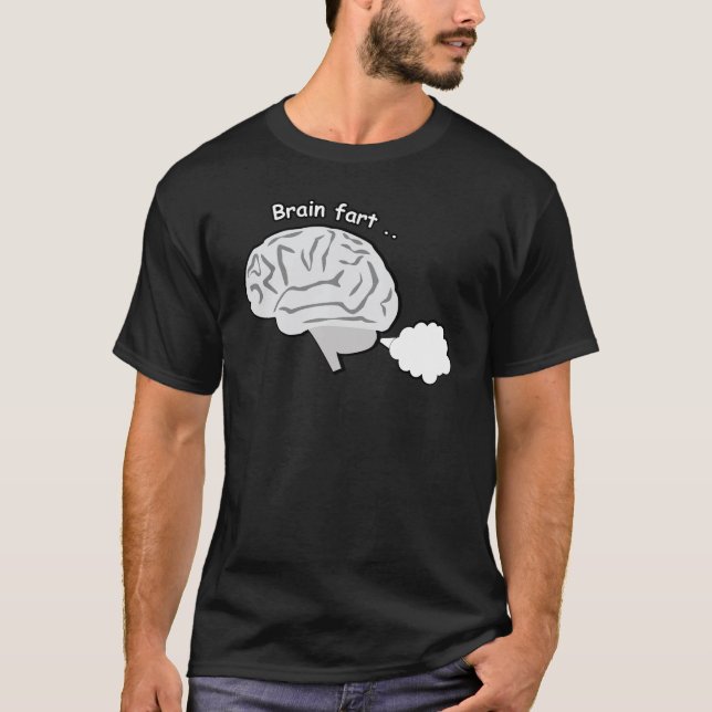 Furz des Gehirns - Funny T-Shirt (Vorderseite)